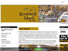 Tablet Screenshot of kookhuisaandemaes.nl